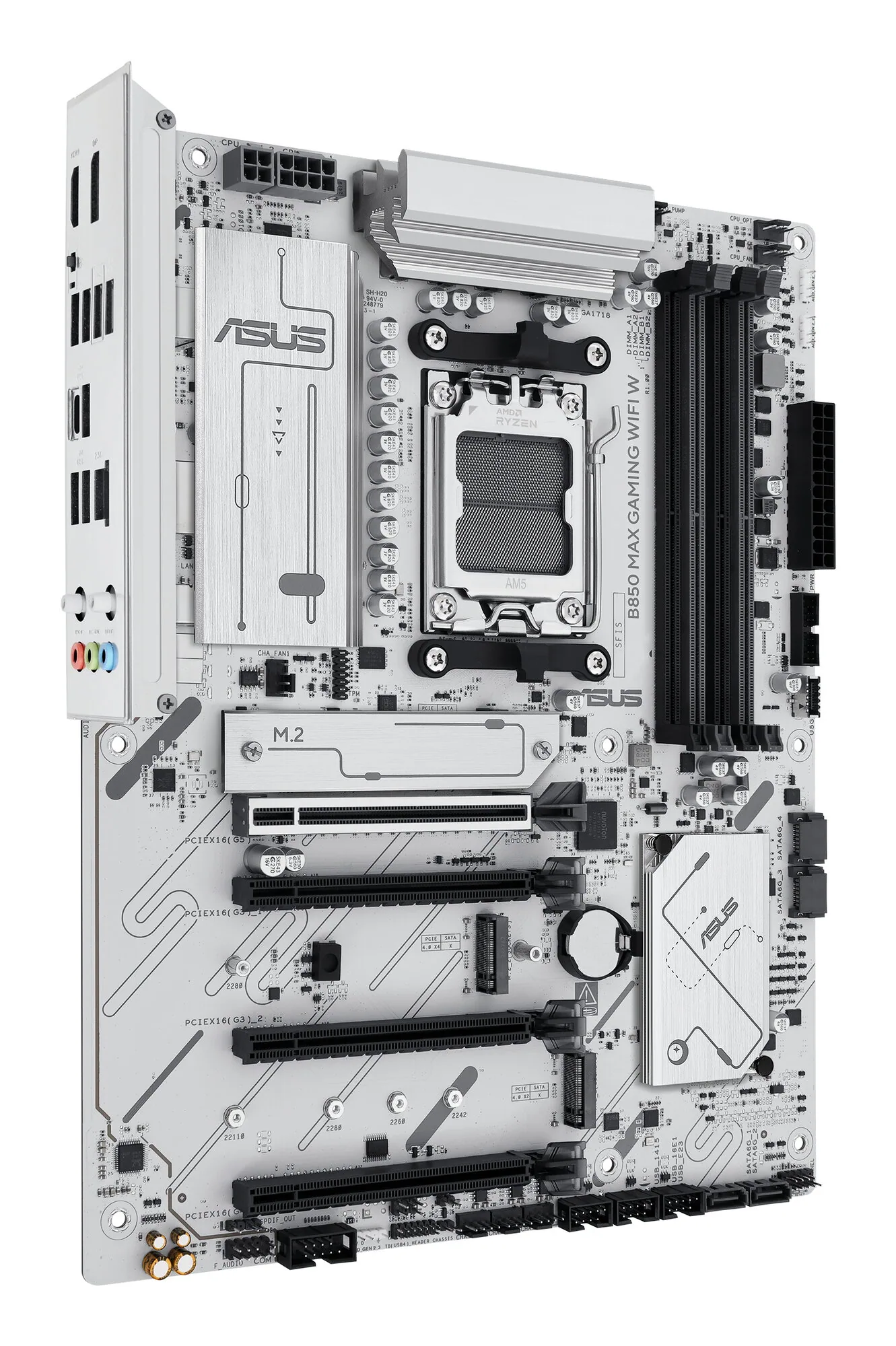 ASUS B850 MAX GAMING WIFI W AMD B850 Sockel AM5 ATX – Bild 2
