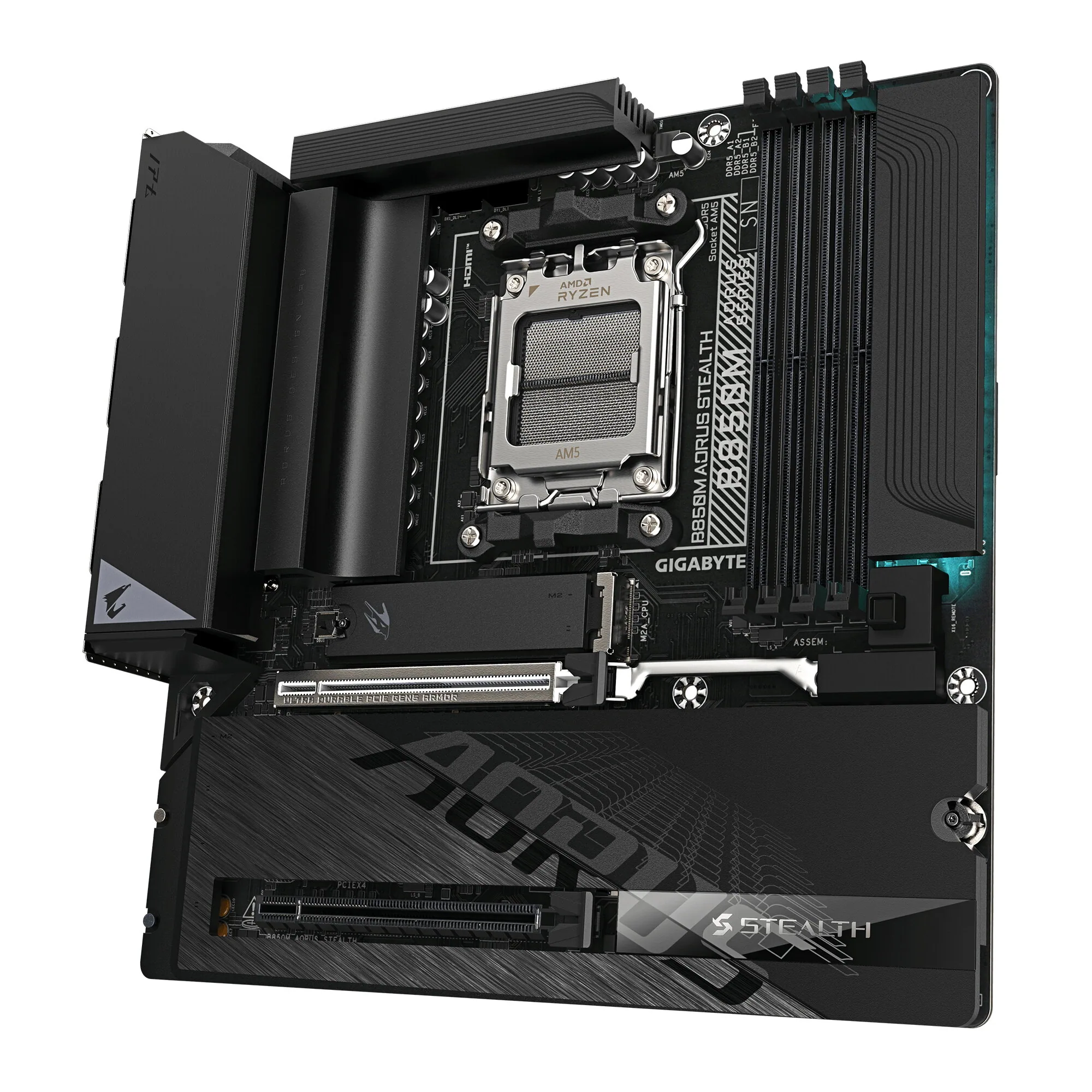 GIGABYTE B850M AORUS STEALTH Mainboard – Bild 4