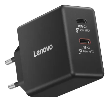 Lenovo 40AW065BEU Netzteil & Spannungsumwandler Drinnen/Draußen 65 W Schwarz – Bild 2