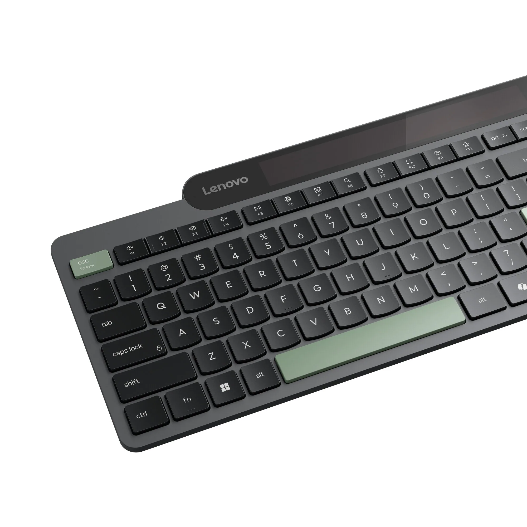 Lenovo 4Y41R69490 Tastatur Heimbüro Bluetooth Deutsch Schwarz, Grün – Bild 7