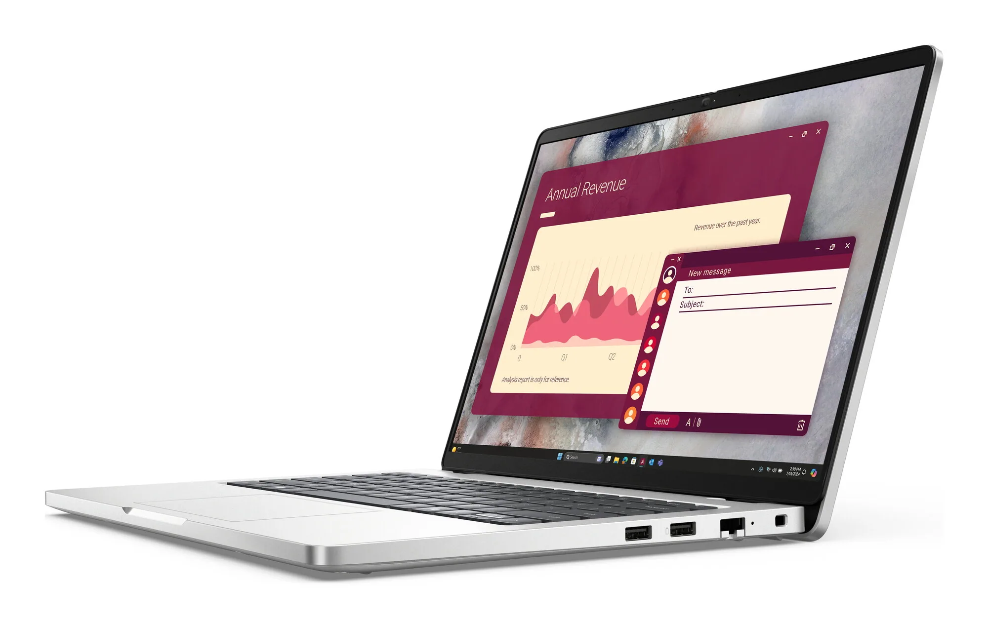 DELL Pro 14 PC14250 Laptop, Intel Core Ultra 7, 16 GB – Bild 3
