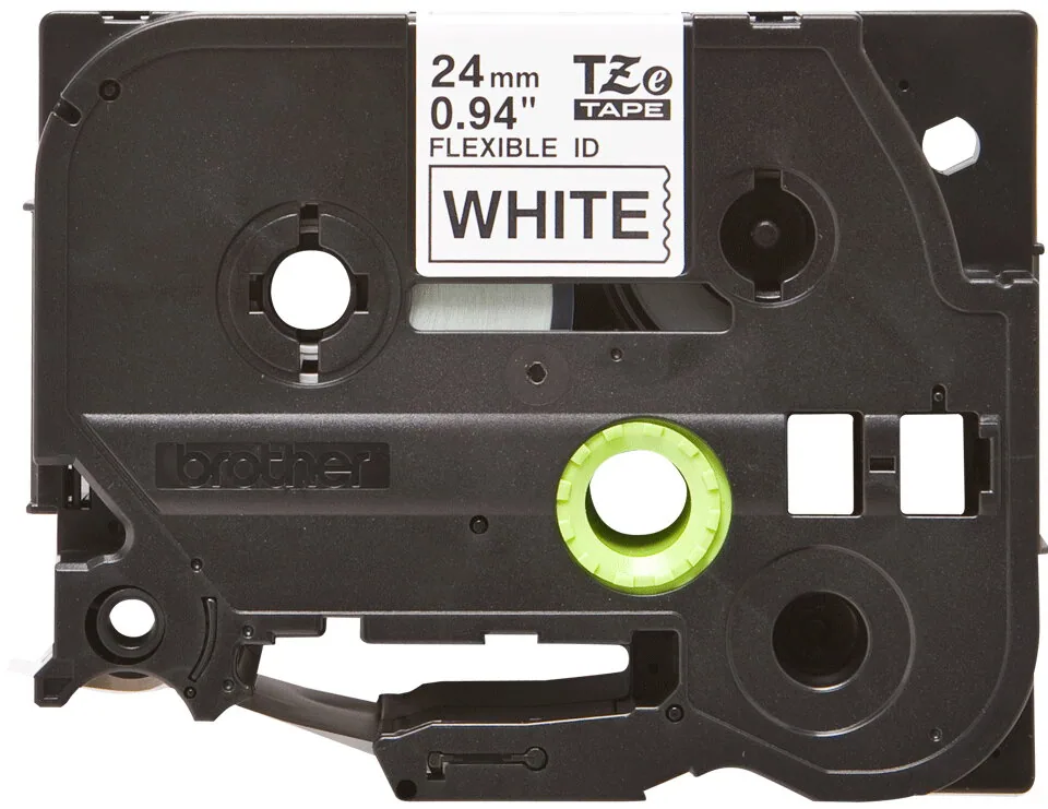 Brother TZE-FX251 Etiketten erstellendes Band Schwarz auf weiss – Bild 2