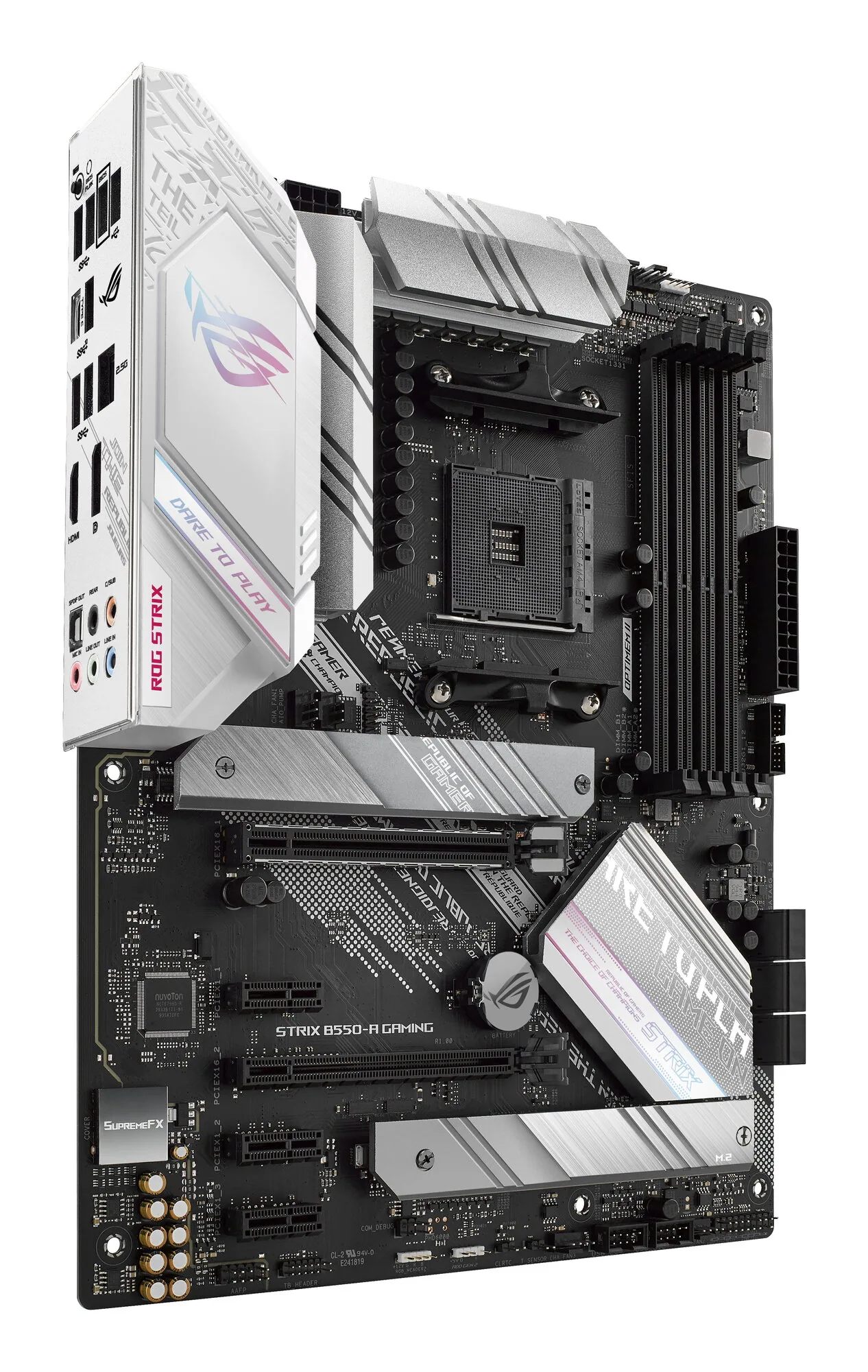 ASUS ROG STRIX B550-A GAMING AMD B550 Sockel AM4 ATX – Bild 2