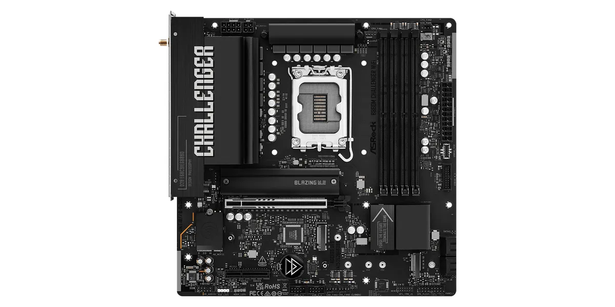 ASRock B860M Challenger WiFi 1851 mATX HDMI/DP DDR5