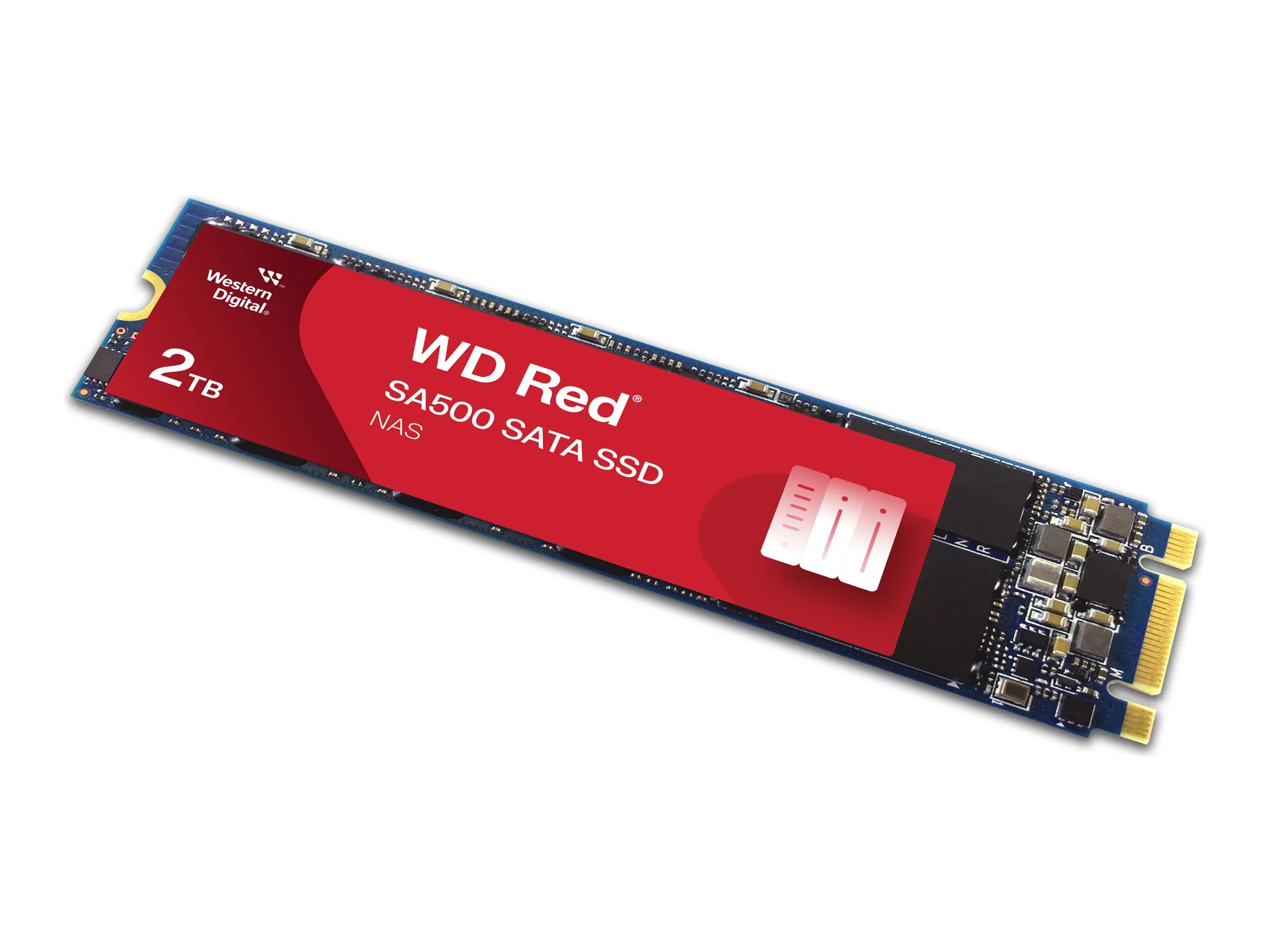 WD SSD M.2 2280 SATA3 SA500 intern Rot