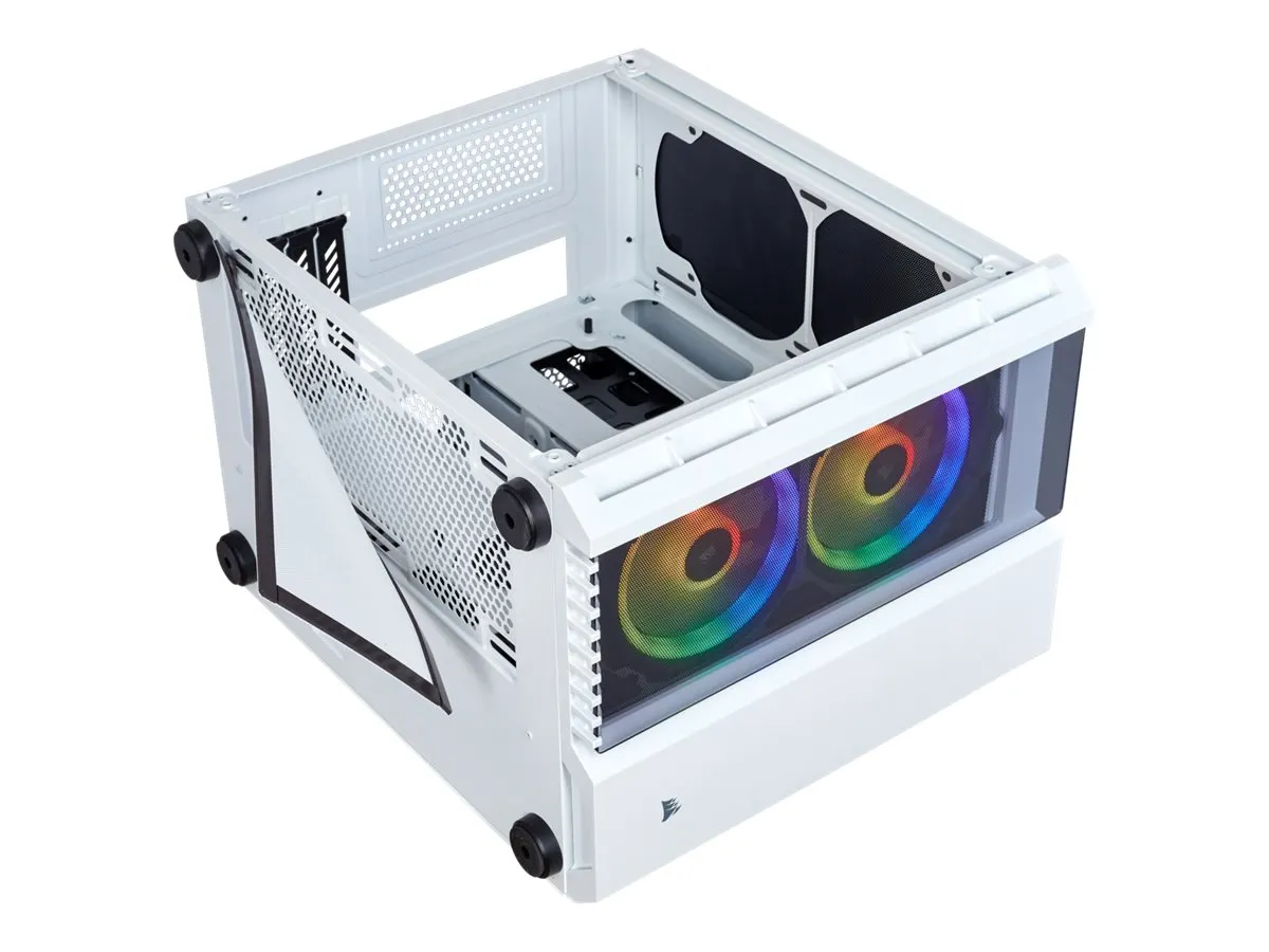 Corsair Geh Micro ATX Crystal 280X RGB White (Tempered Gla