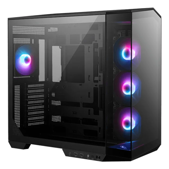 MSI MAG Pano 100R PZ Midi Tower Schwarz – Bild 1