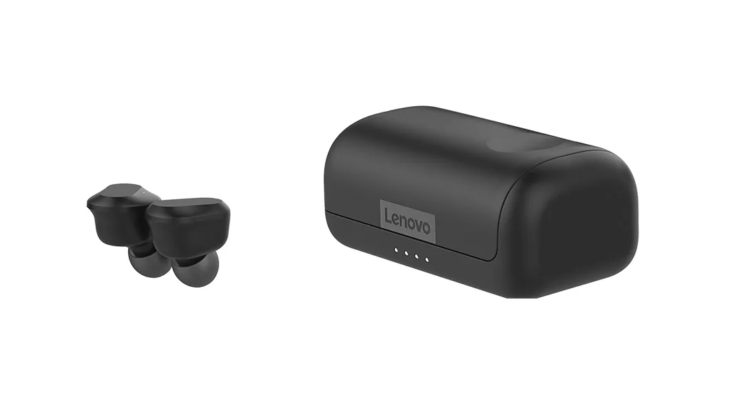 Lenovo ZA800000WW Kopfhörer & Headset True Wireless Stereo (TWS) im Ohr Anrufe/Musik USB Typ-C Bluetooth Schwarz – Bild 5