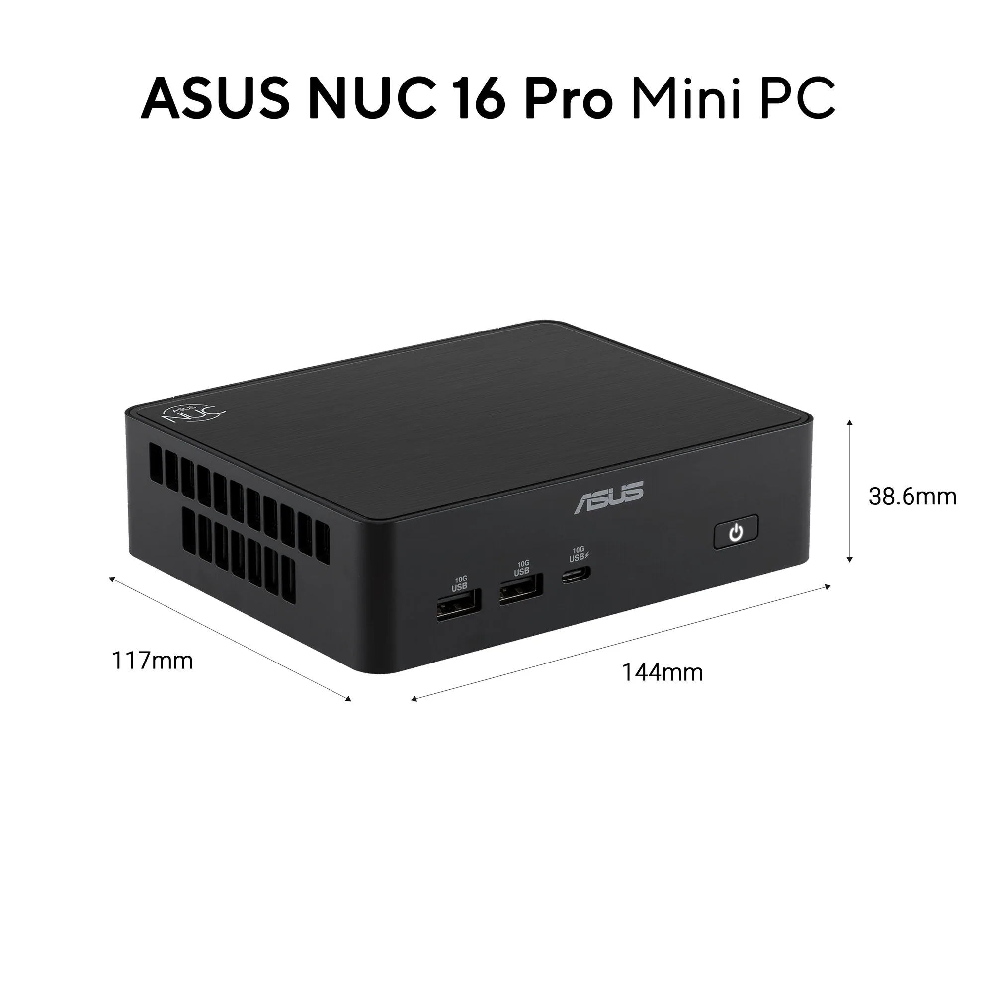 ASUS NUC 16 Pro Slim Mini PC RNUC16GDKU5663N2 – Bild 1