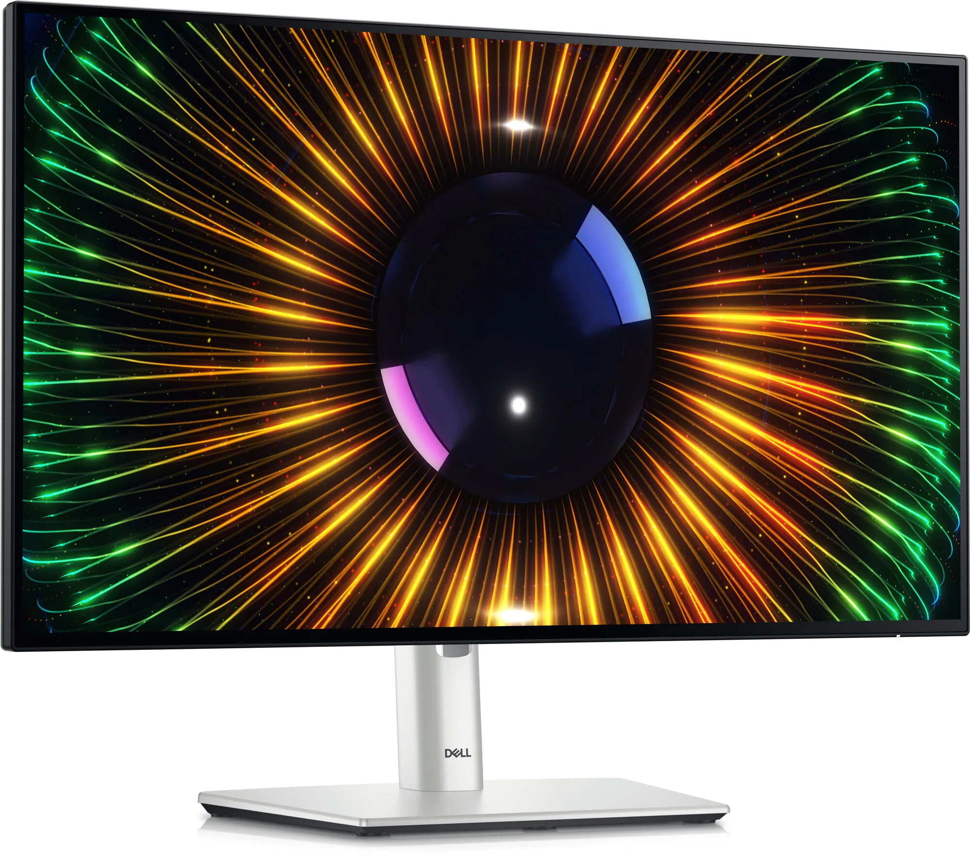 DELL UltraSharp U2424H Computerbildschirm 60,5 cm (23.8") 1920 x 1080 Pixel Full HD LCD Schwarz, Silber – Bild 1