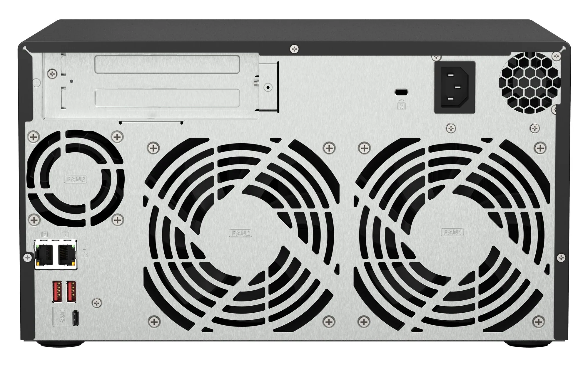 QNAP TS-873A NAS Tower Ryzen Embedded V1500B 8 GB DDR4 0 TB QNAP Turbo System Schwarz – Bild 2