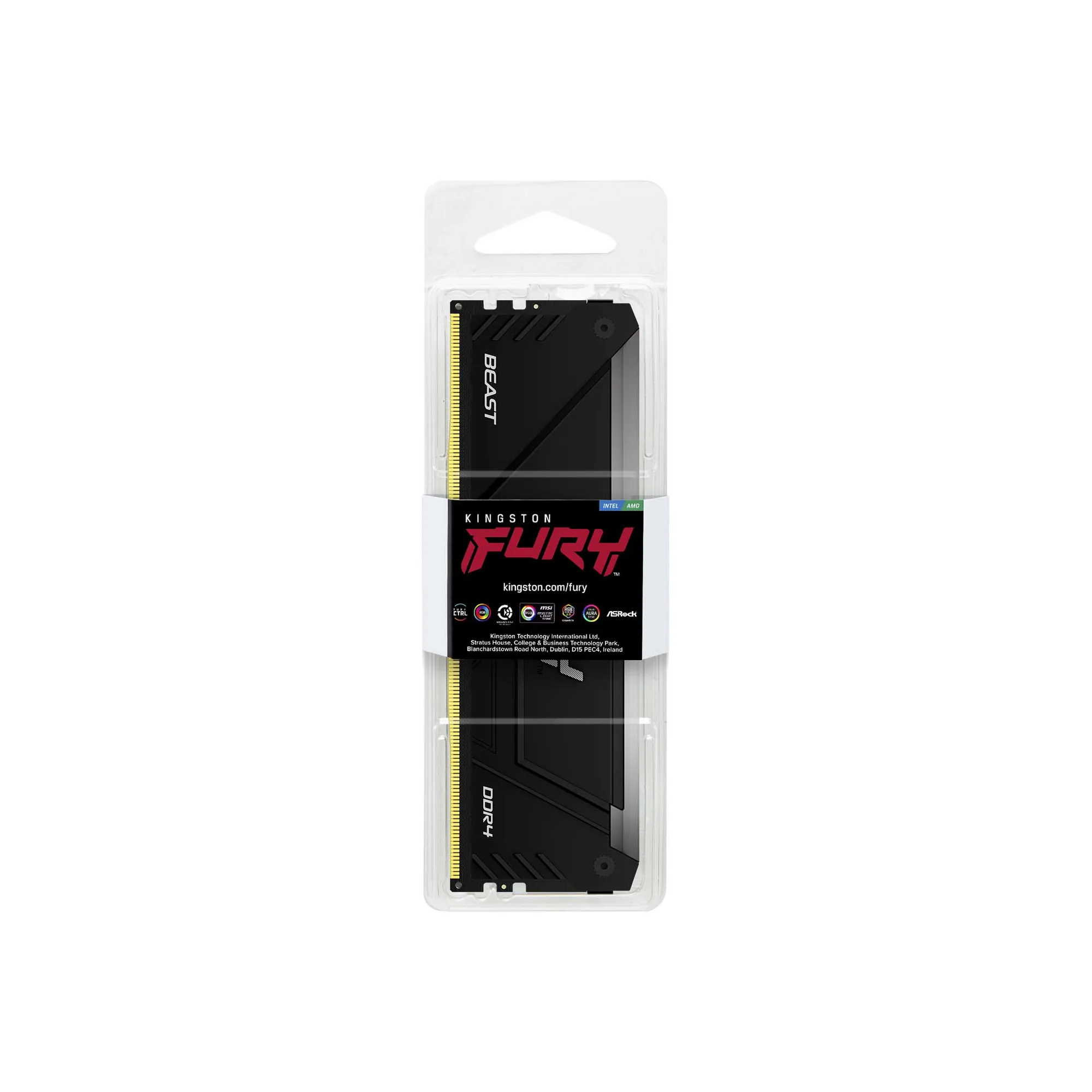 Kingston Technology FURY Beast 16GB 3600MT/s DDR4 CL18 DIMM RGB – Bild 3