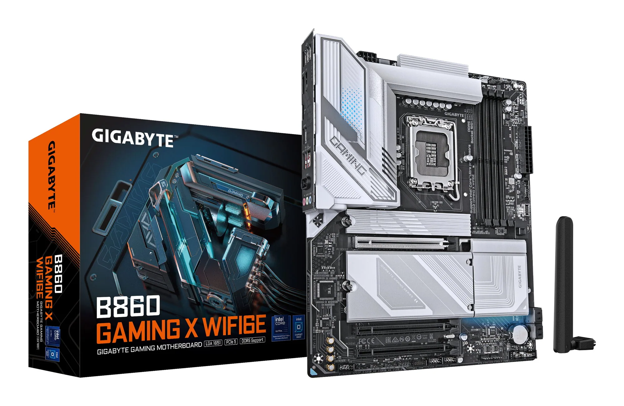 GIGABYTE B860 GAMING X WIFI6E Mainboard – Bild 1