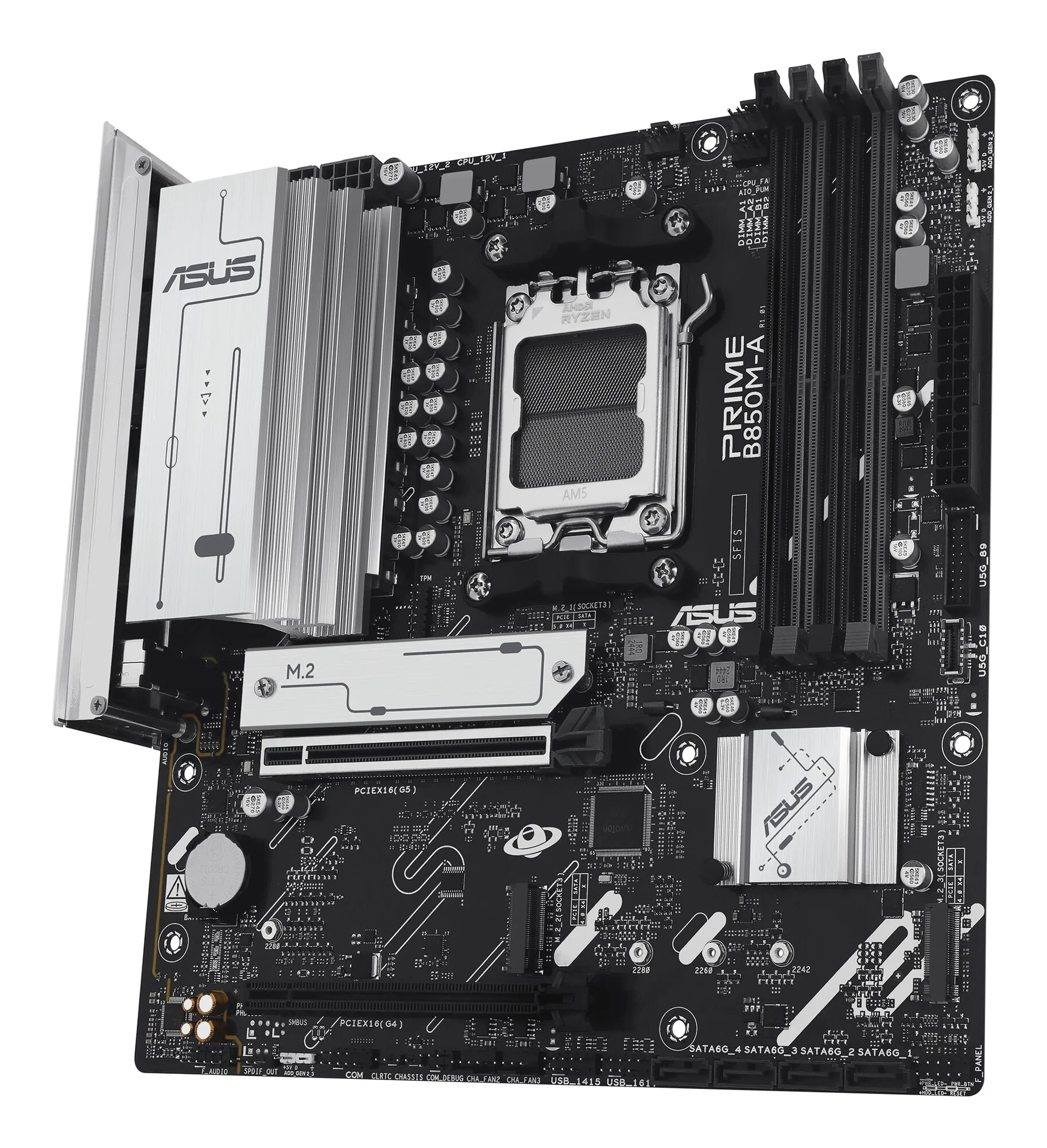 ASUS PRIME B850M-A-CSM AMD B850 Sockel AM5 micro ATX – Bild 4