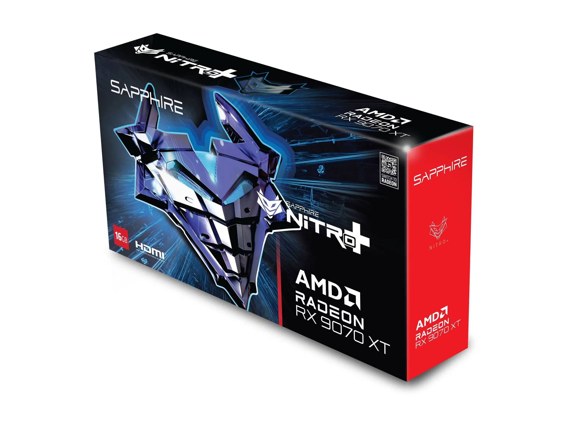 Sapphire Radeon RX9070XT Nitro+ OC 16 GB GDDR6 HDMI 2xDP