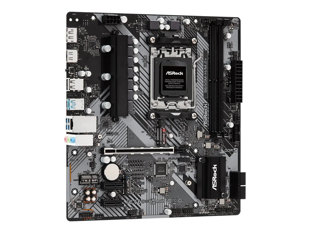ASRock B650M-H/M.2+ AM5 mATX HDMI/DP DDR5