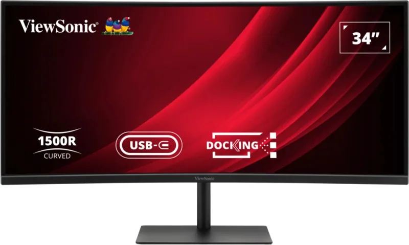 Viewsonic VG3419C-2 Computerbildschirm 86,4 cm (34") 3440 x 1440 Pixel UltraWide Quad HD LED Schwarz – Bild 1