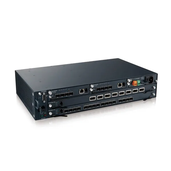 Zyxel IES4105M Chassis MSAN Netzwerkchassis 2U Schwarz – Bild 2