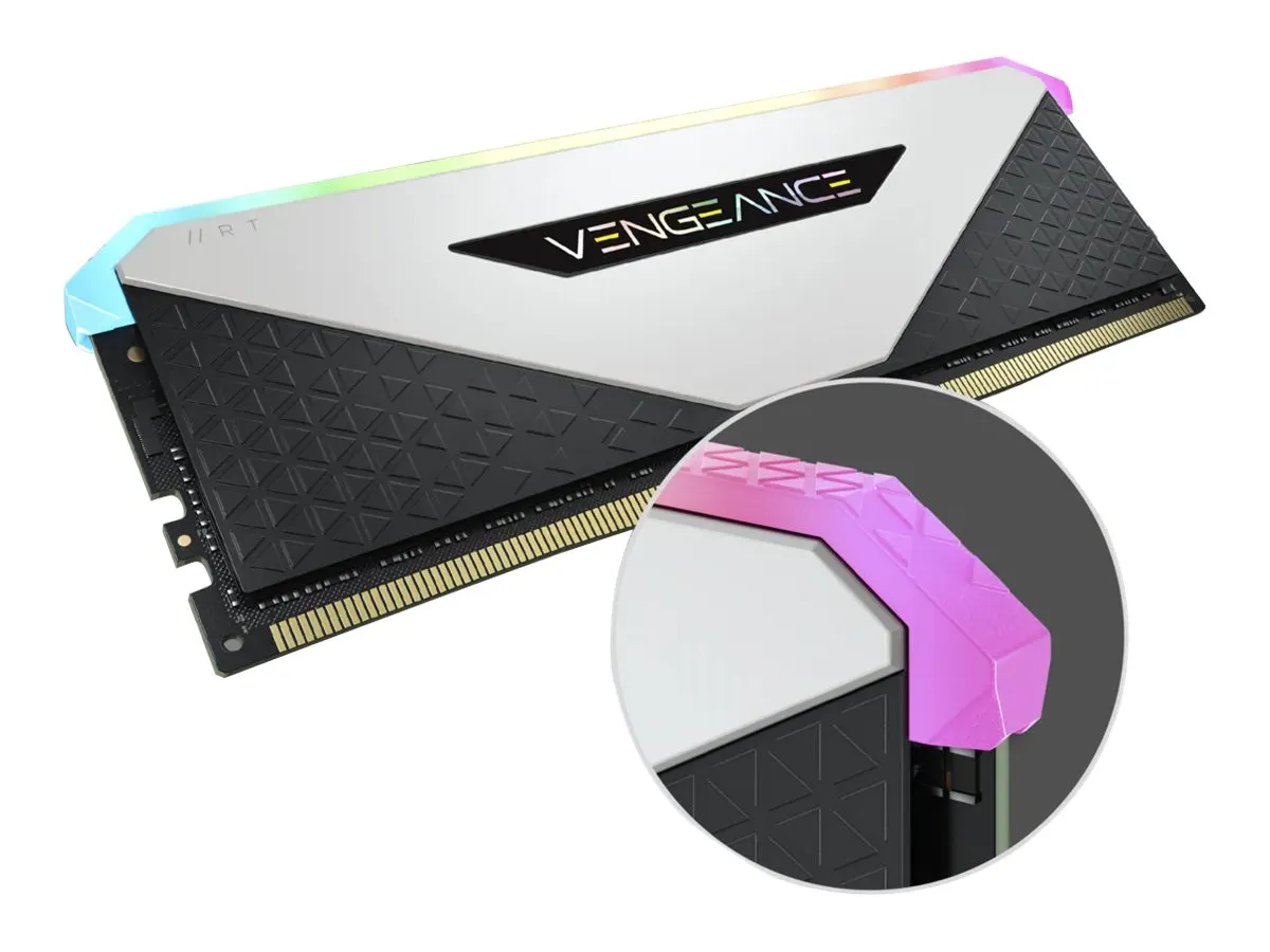 Corsair VENGEANCE RGB DDR4-3200 CL16 32 GB Kit (4x 8 GB) (CMN32GX4M4Z3200C16W)