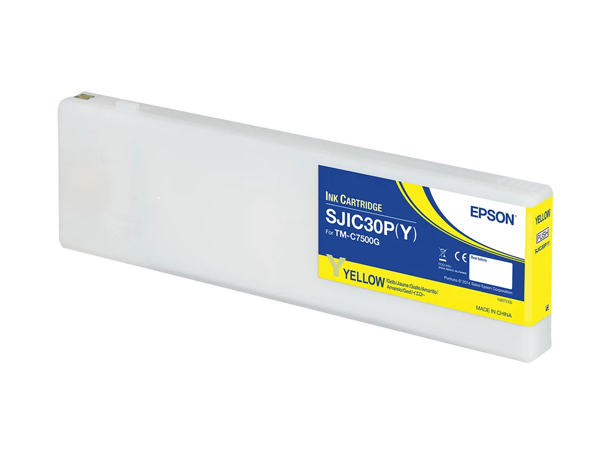 Epson SJIC30P(Y): Ink cartridge for ColorWorks C7500G (Yellow) – Bild 1