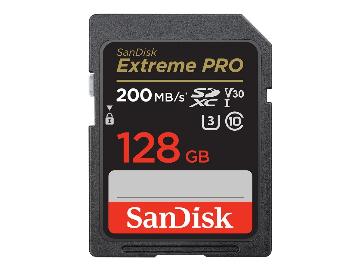 SD Extreme PRO UHS-I Card 128 GB SanDisk SDXC