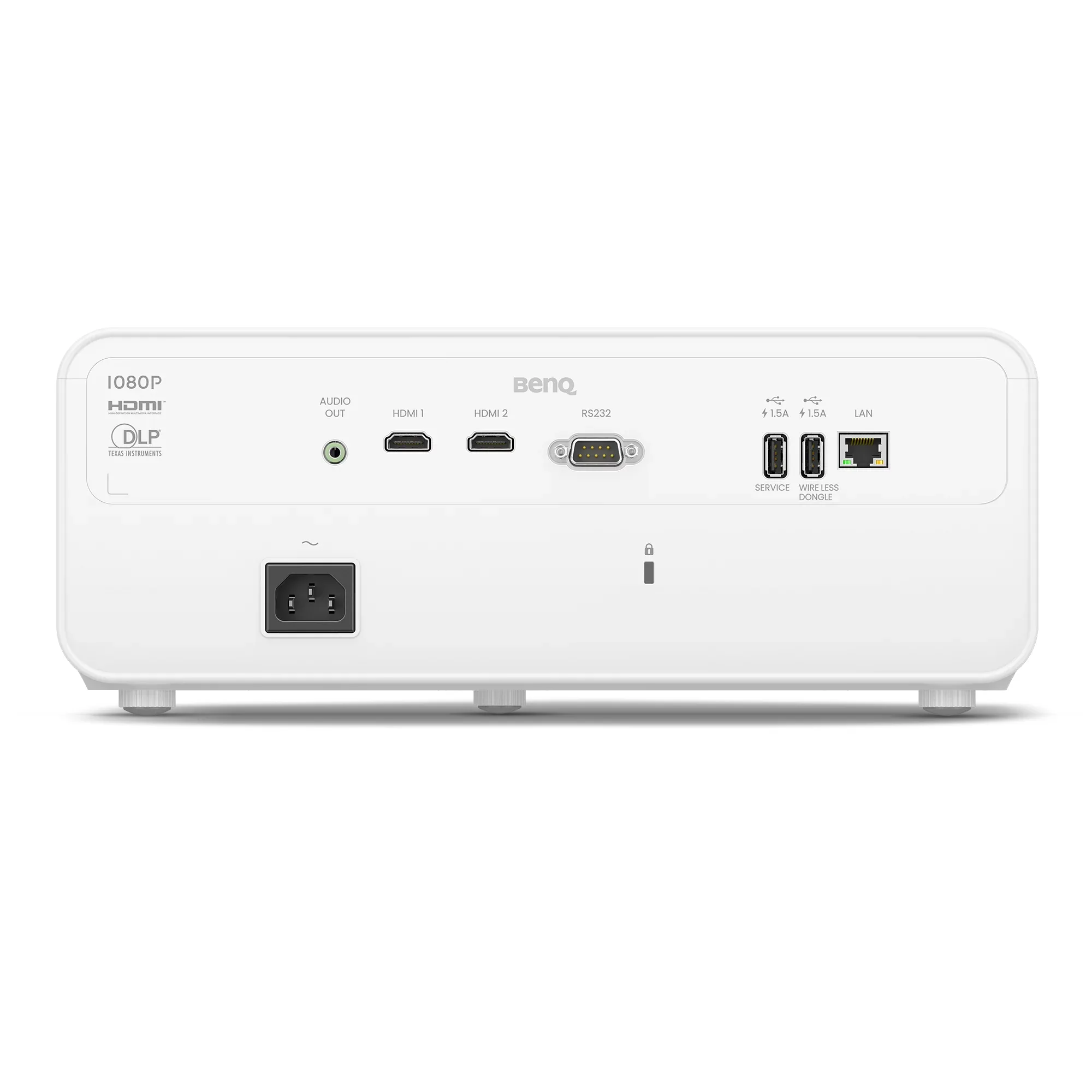 BenQ LH660 Standard Throw-Projektor 4600 ANSI Lumen DLP 1080p (1920x1080) 3D Weiß – Bild 6