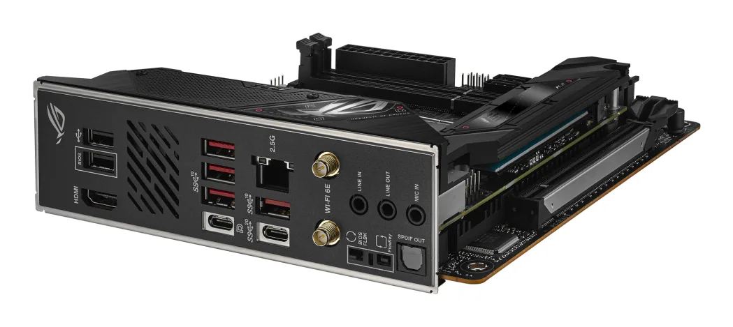 ASUS ROG STRIX B650E-I GAMING WIFI AMD B650 Sockel AM5 mini ITX – Bild 3