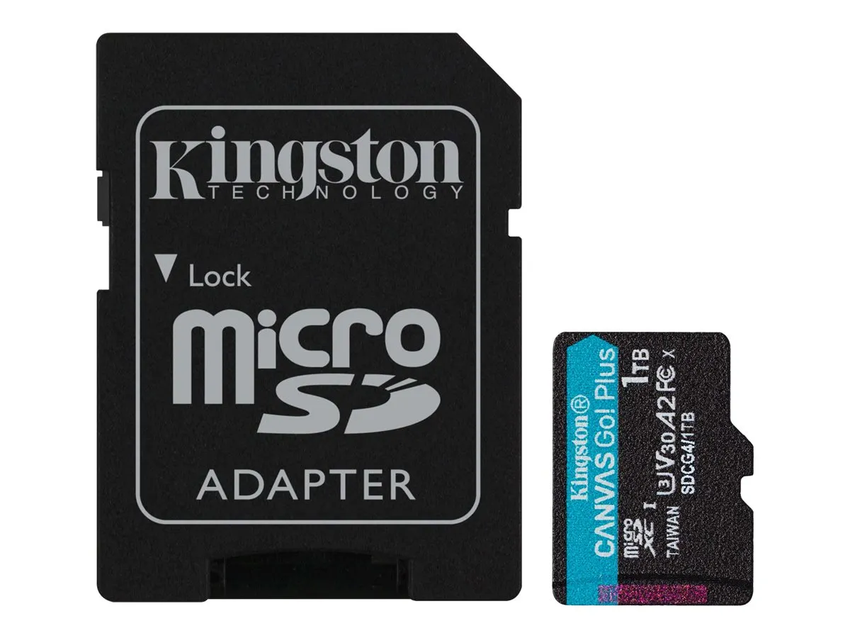 SD MicroSD Card   1TB Kingston SDXC Canvas Go Plus retail
