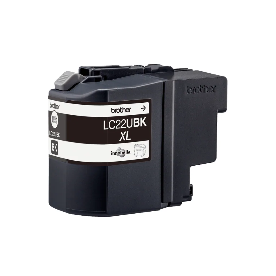Brother LC22UBK Druckerpatrone 1 Stück(e) Original Hohe (XL-) Ausbeute Schwarz – Bild 1