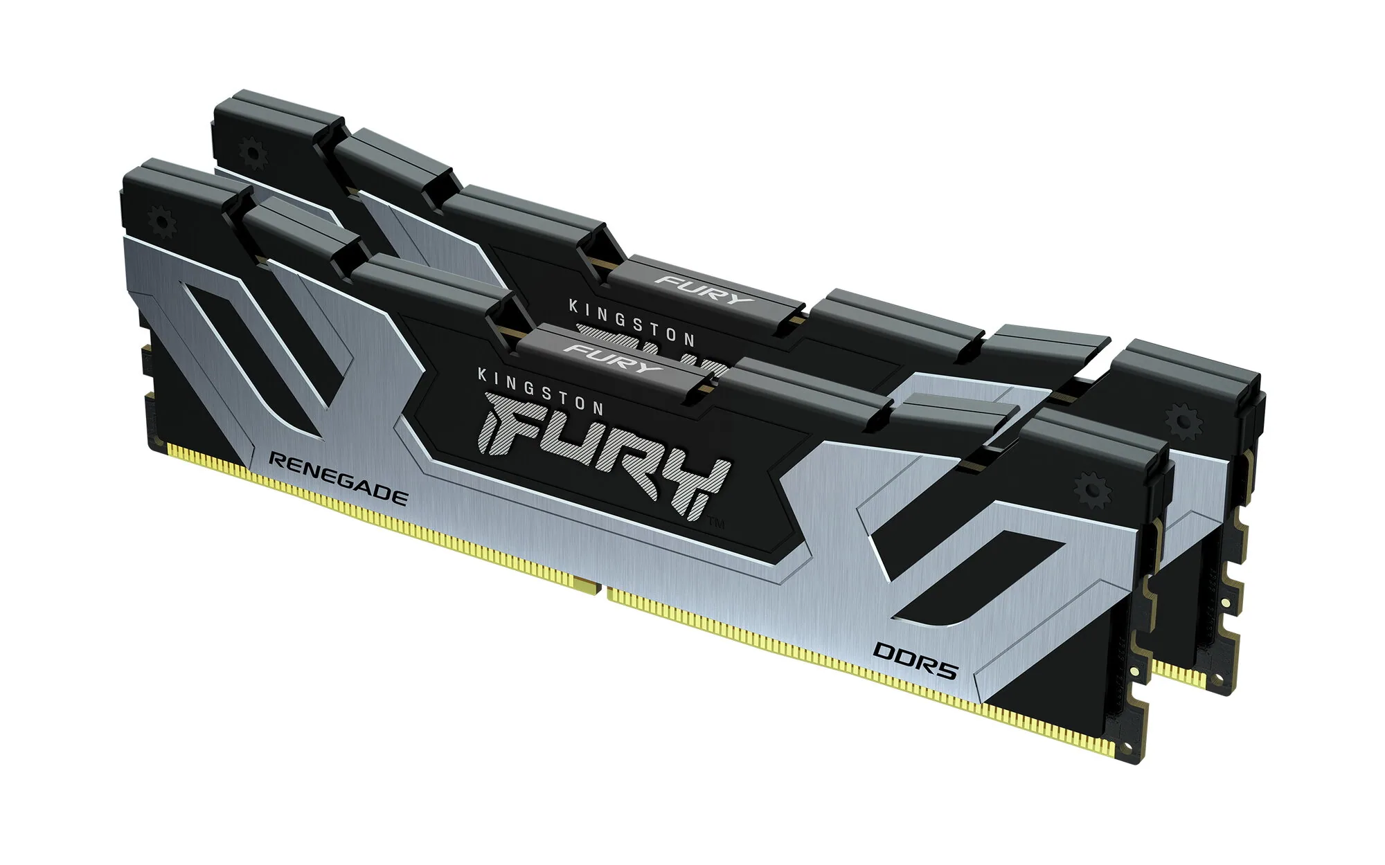 Kingston Technology FURY 48GB 8800MT/s DDR5 CL42 CUDIMM (2er-Kit) Renegade Silver – Bild 2