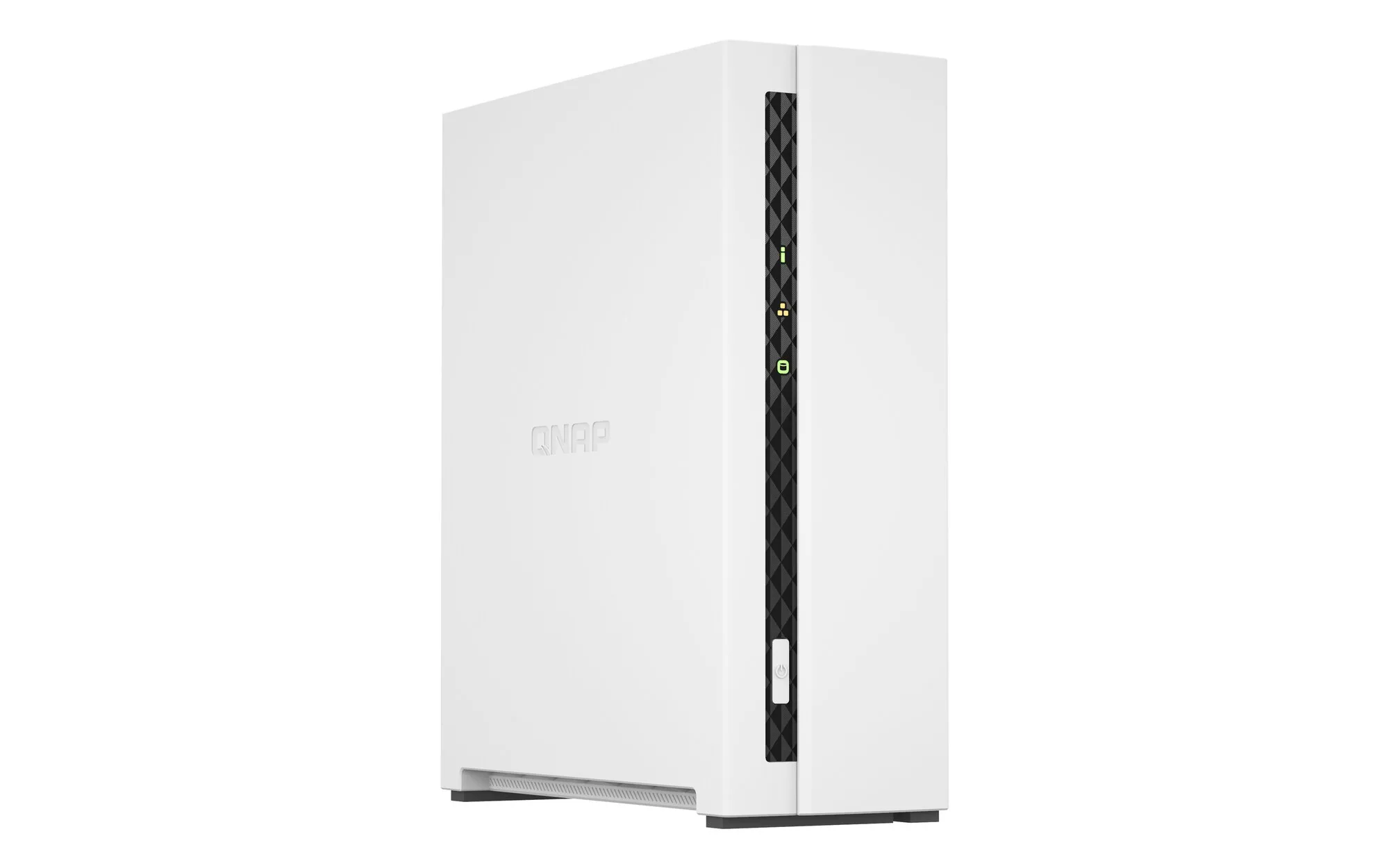 QNAP TS-133 NAS & Speicherserver Tower Cortex-A55 2 GB DDR4 0 TB QNAP Turbo System Weiß – Bild 3