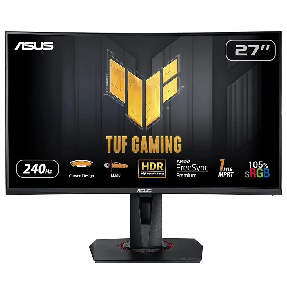 ASUS TUF Gaming VG27VQM Computerbildschirm 68,6 cm (27") 1920 x 1080 Pixel Full HD LED Schwarz – Bild 1