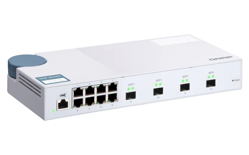 QNAP QSW-M408S Netzwerk-Switch Managed L2 Gigabit Ethernet (10/100/1000) Weiß – Bild 5