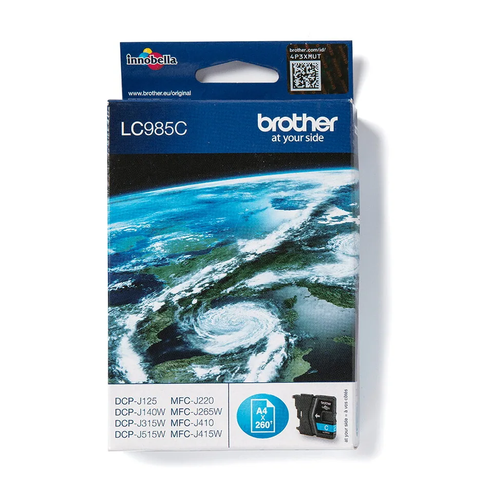 Brother LC985C Druckerpatrone 1 Stück(e) Original Cyan – Bild 3