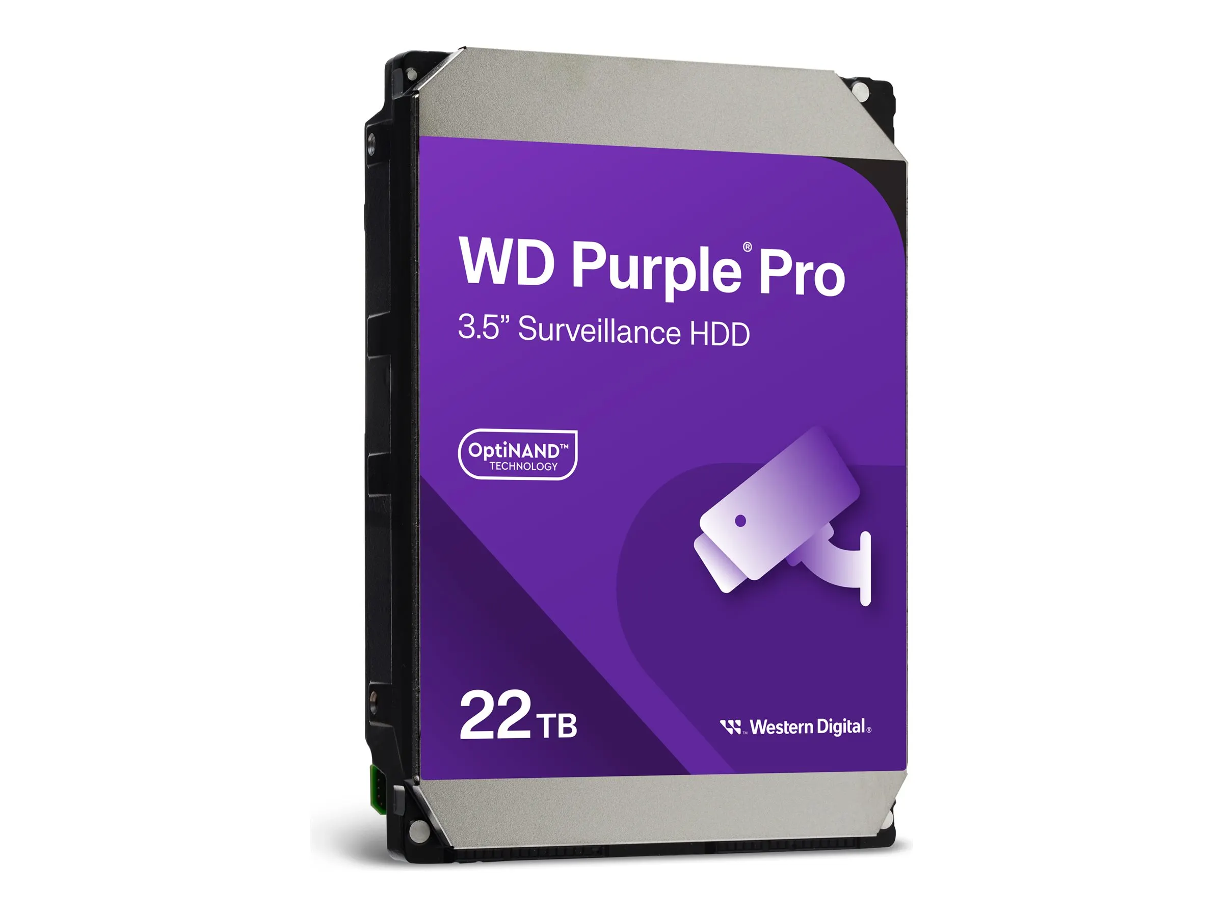 WD Purple Pro 8.9 cm (3.5") 22 TB SATA3 7200 512 MB WD221PURP intern