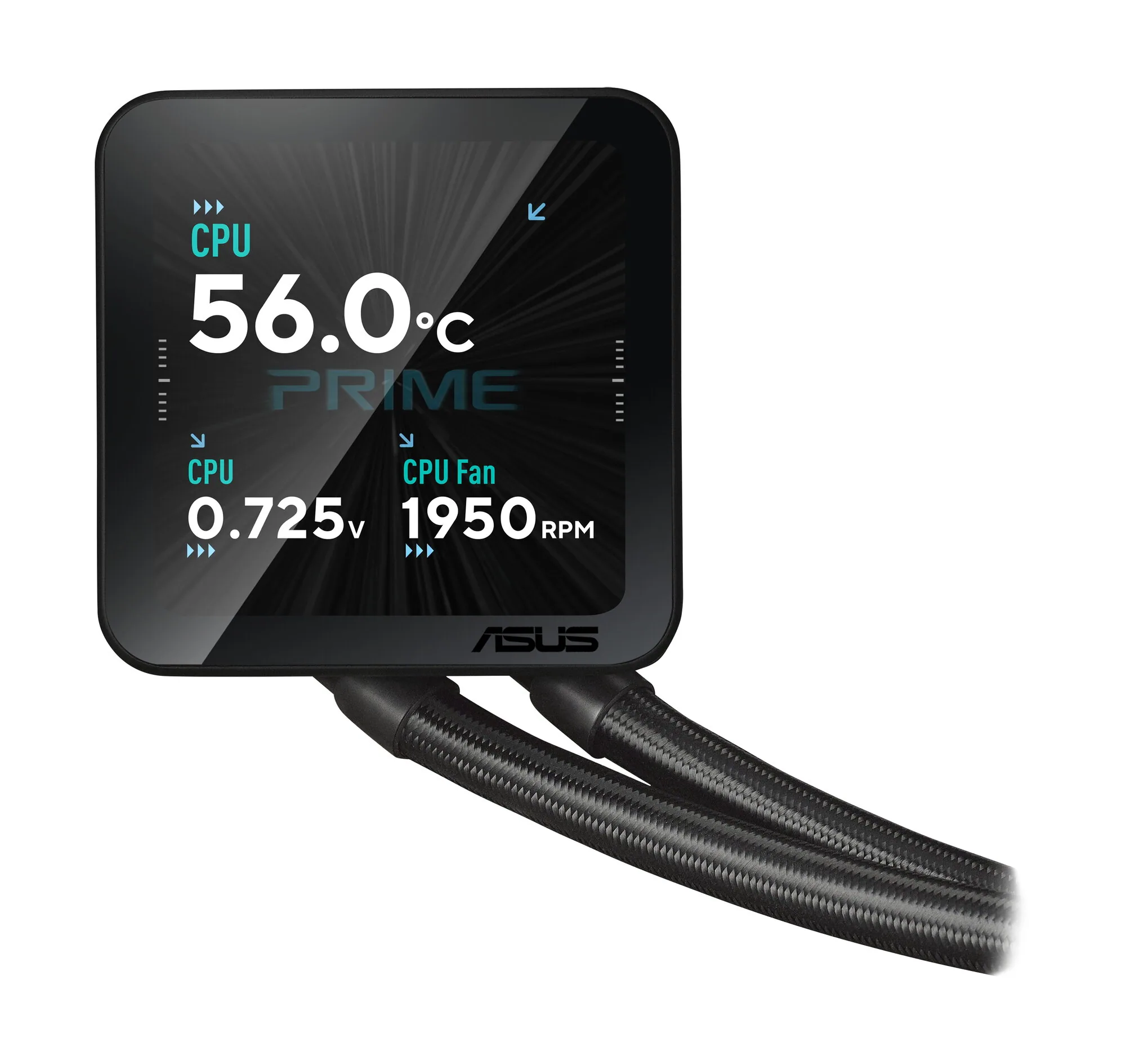 ASUS PRIME LC II 360 ARGB LCD Prozessor All-in-One-Flüssigkeitskühler 12 cm Schwarz 1 Stück(e) – Bild 4