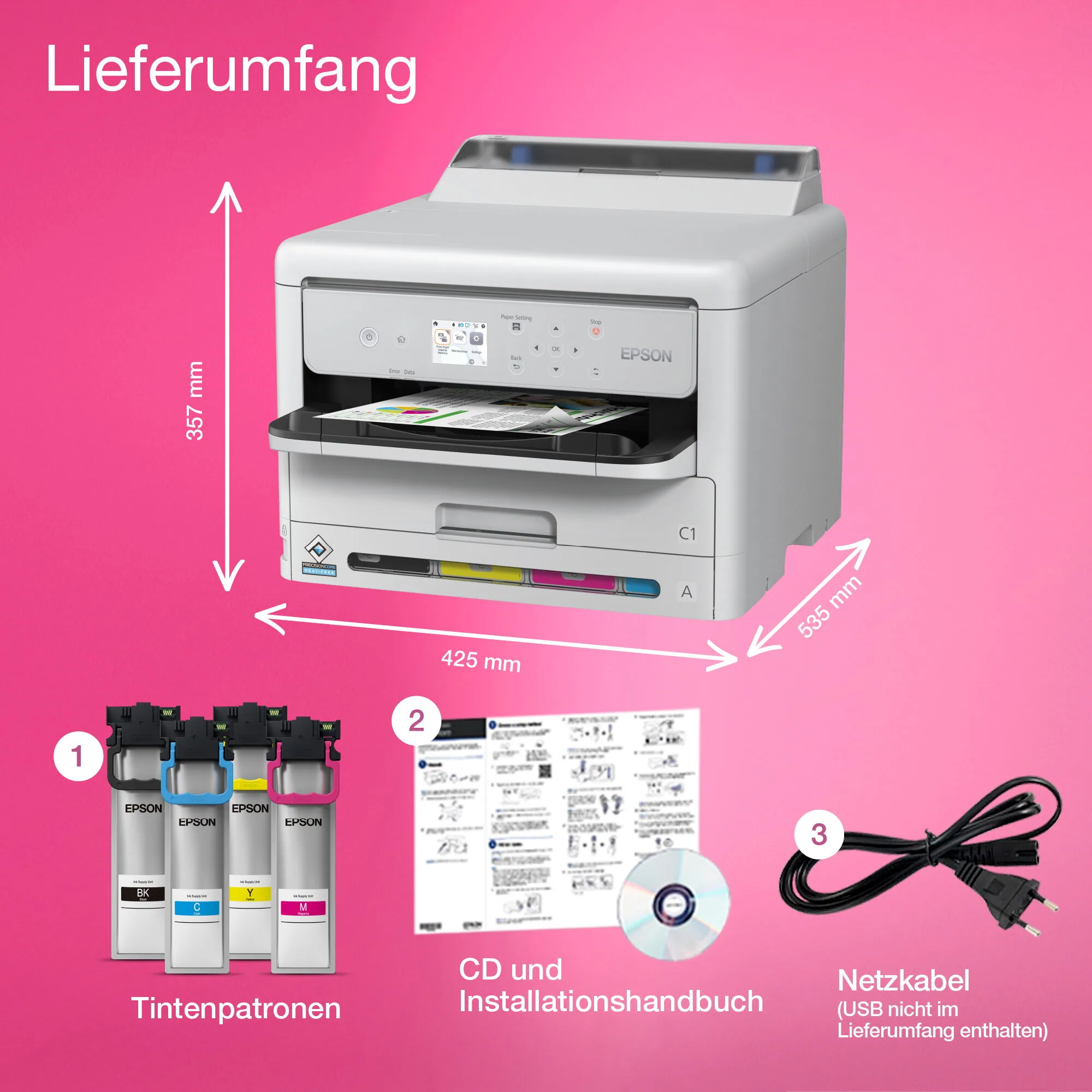 Epson WorkForce Pro WF-C5390DW – Bild 2