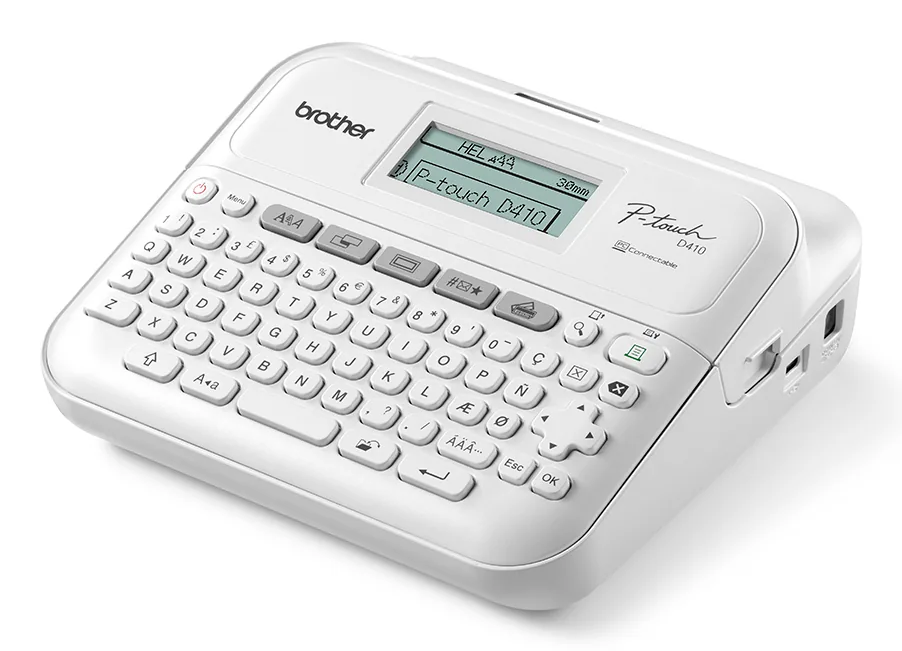 Brother PT-D410 Etikettendrucker Wärmeübertragung 180 x 180 DPI 20 mm/sek Kabelgebunden TZe QWERTY – Bild 2