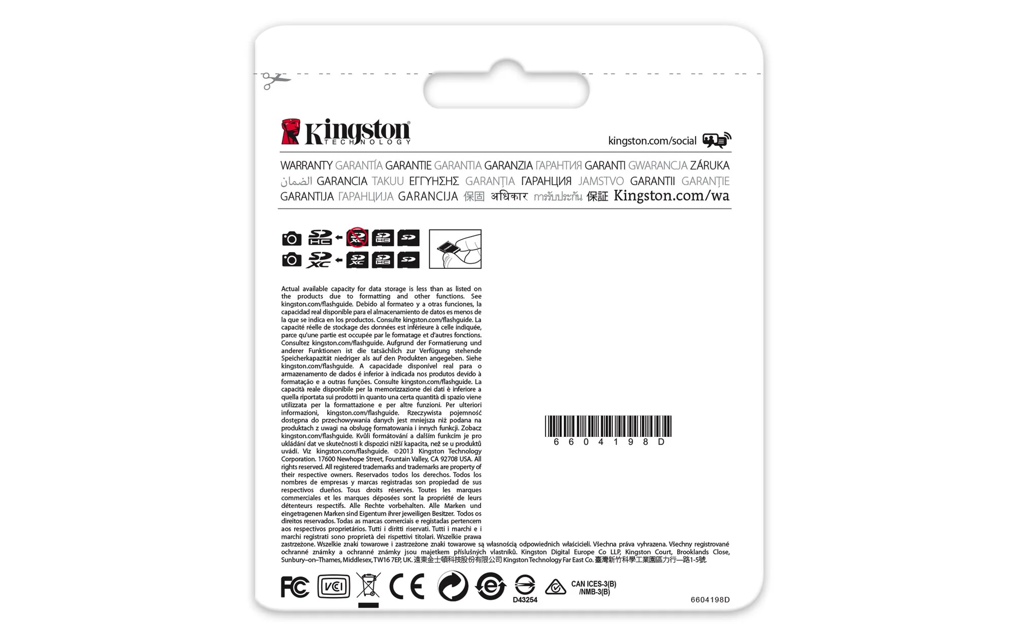 Kingston Class 10 UHS-I SDXC 64 GB Klasse 10 – Bild 3