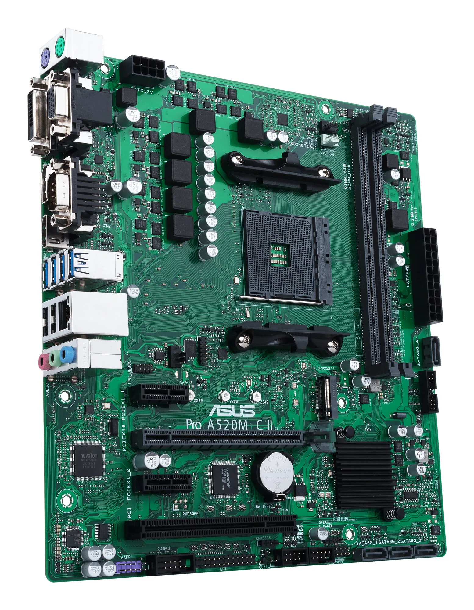 ASUS PRO A520M-C II/CSM AMD A520 Sockel AM4 micro ATX – Bild 5