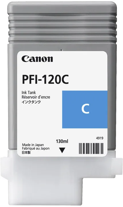 Canon PFI-120C Druckerpatrone 1 Stück(e) Original Cyan – Bild 1