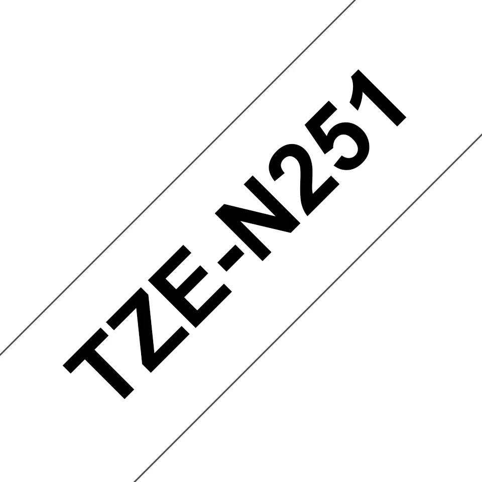 Brother TZE-N251 Etiketten erstellendes Band TZ – Bild 1