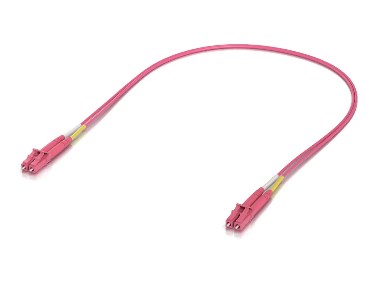 Ubiquiti OM4 Duplex LC UPC Fiber Patch Cable 0.5M 50 pcs