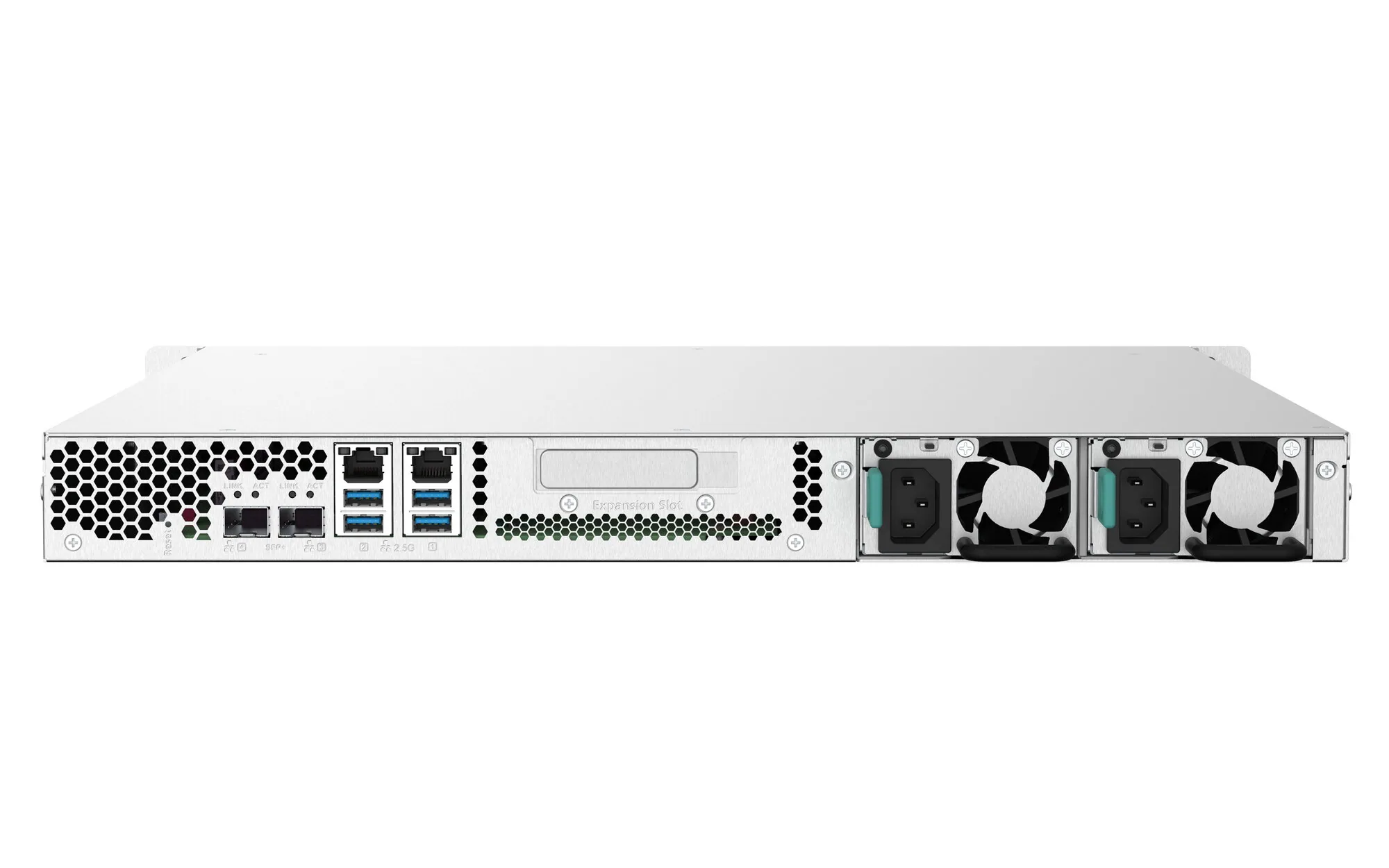 QNAP TS-432PXU-RP NAS Rack (1U) Annapurna Labs Alpine AL-324 2 GB DDR4 0 TB Schwarz – Bild 2