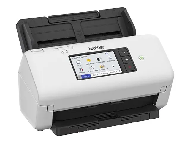 Brother ADS-4700W Scanner ADF + Bogenscanner 600 x 600 DPI A4 Schwarz, Weiß
