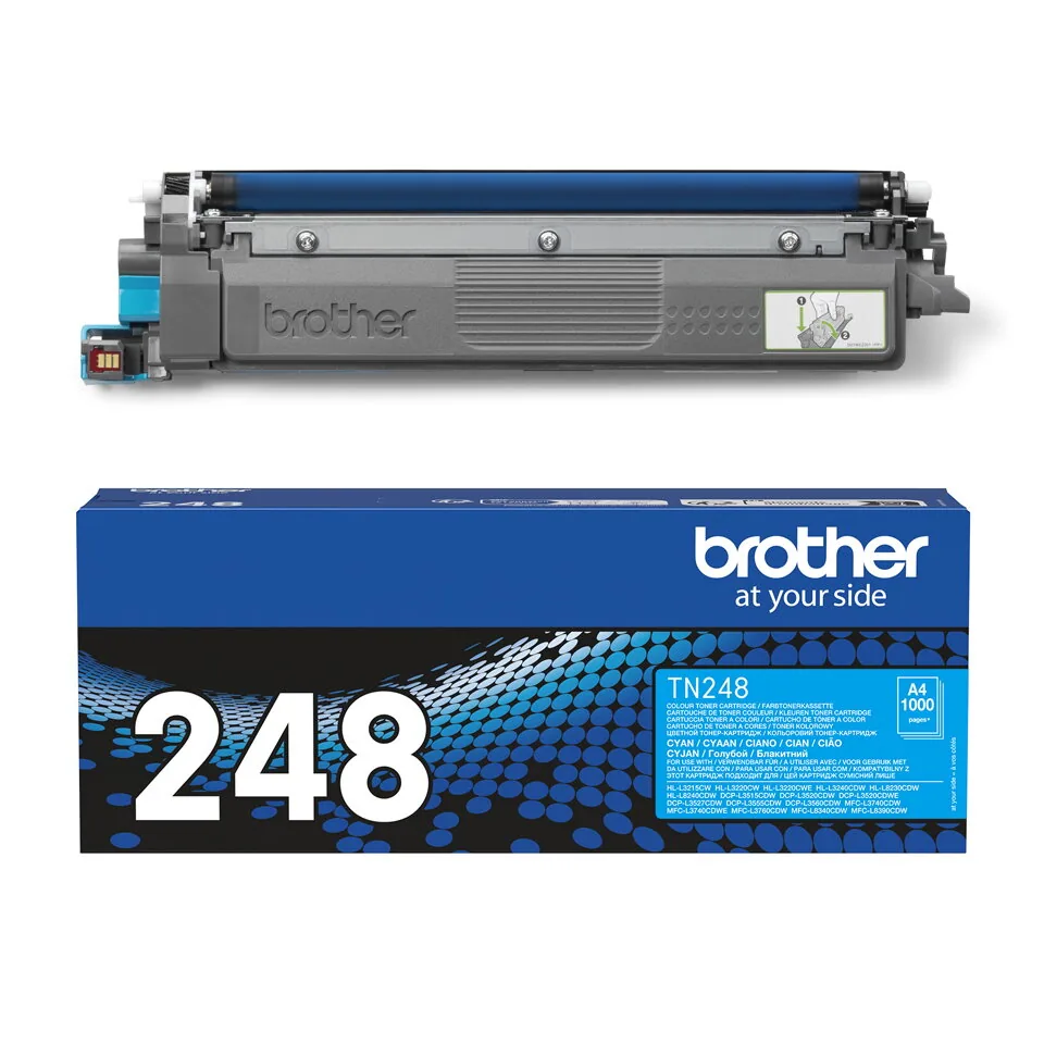 Brother TN-248C Tonerkartusche 1 Stück(e) Original Cyan – Bild 1