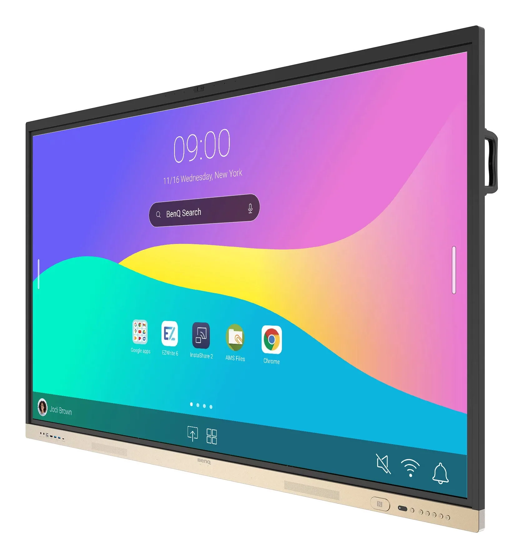 BenQ RE9804FV Interaktives Whiteboard 2,49 m (98") 3840 x 2160 Pixel Touchscreen Schwarz – Bild 2