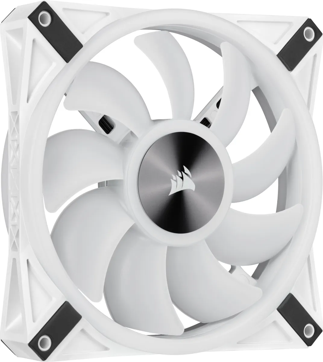 Corsair Lüfter 140*140*25 QL140 RGB LED Fan Weiß, Single