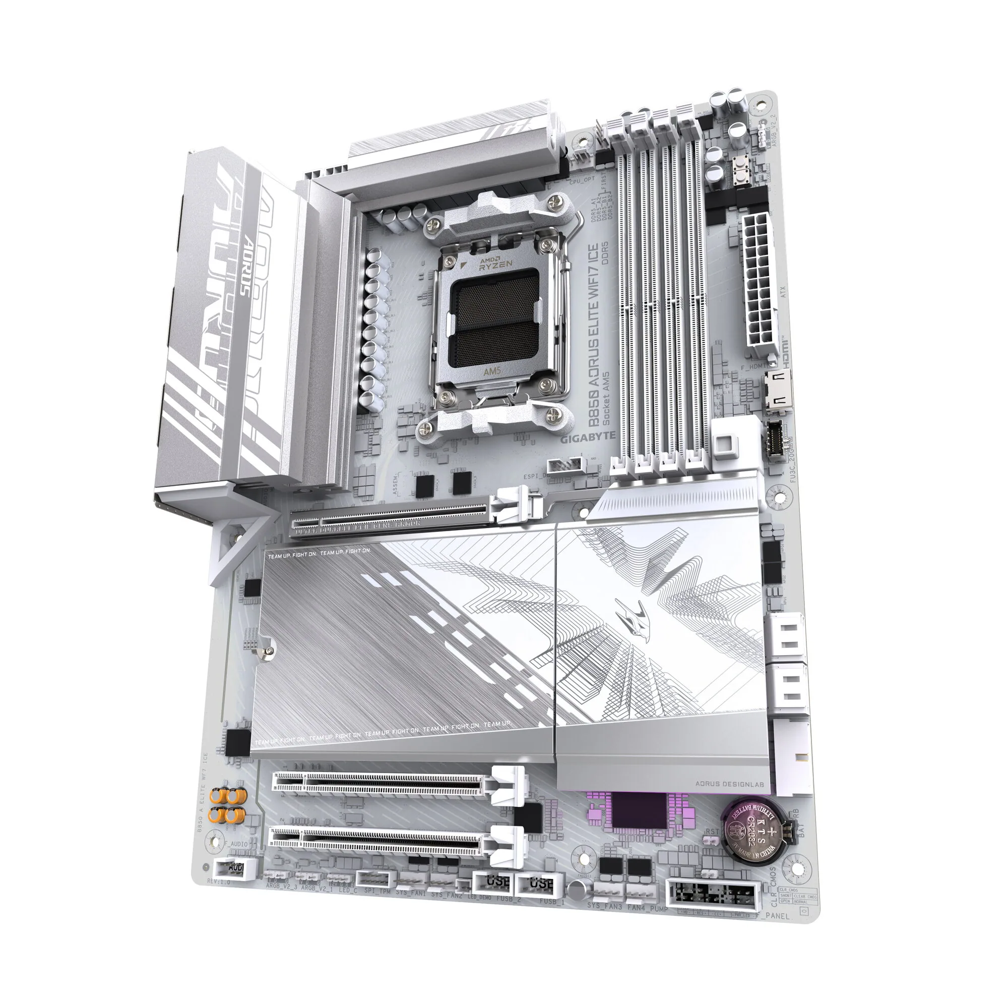GIGABYTE B850 AORUS ELITE WIFI7 ICE Motherboard – Bild 4