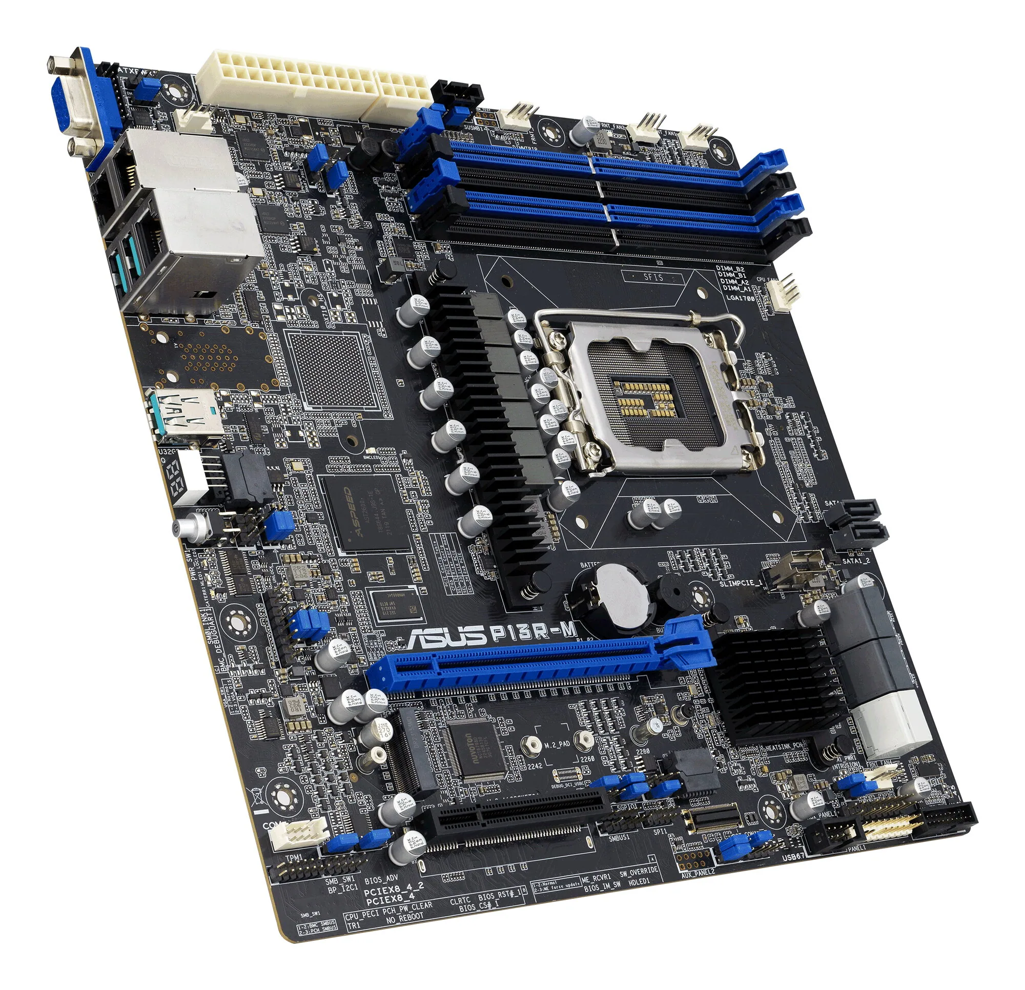 ASUS P13R-M Intel C262 LGA 1700 micro ATX – Bild 2